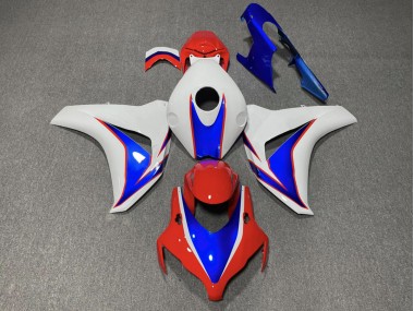 Outlet 2008-2011 Honda CBR1000RR Motorcycle Fairings - Red and Blue Gloss