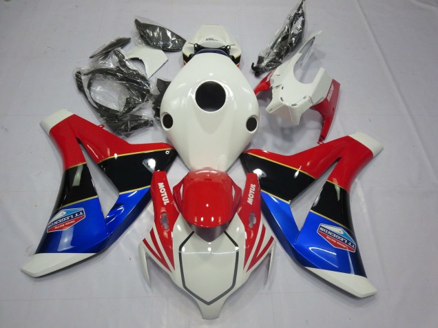 Outlet 2008-2011 Honda CBR1000RR Motorcycle Fairings - Red Blue and Black