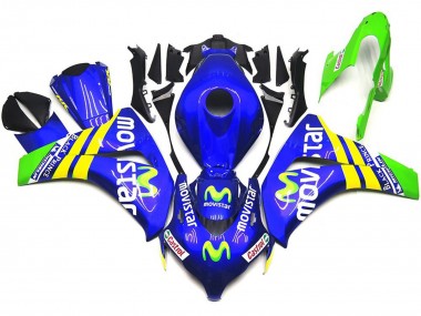 Outlet 2008-2011 Honda CBR1000RR Motorcycle Fairings - Vibrant MoviStar