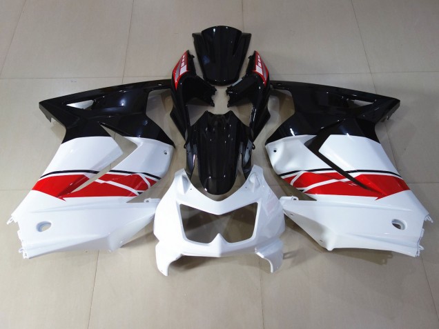 Outlet 2008-2013 Kawasaki Ninja 250 Motorcycle Fairings - Red black and White Outlet 2008-2013 Kawasaki Ninja 250 Motorcycle Fairings - Red black and White