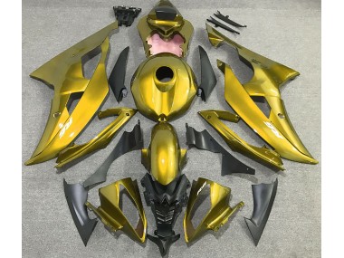 Outlet 2008-2016 Yamaha R6 Motorcycle Fairings - Deep Yellow