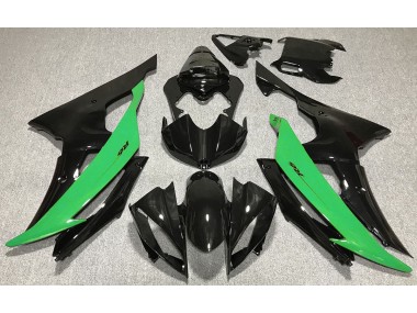 Outlet 2008-2016 Yamaha R6 Motorcycle Fairings - Gloss Black & Green