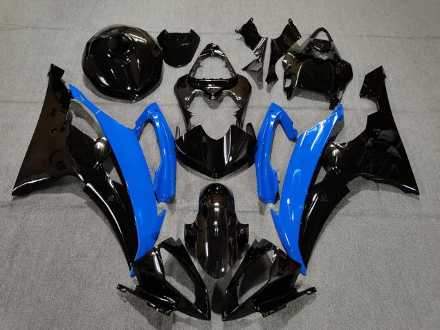 Outlet 2008-2016 Yamaha R6 Motorcycle Fairings - Gloss Blue and Black