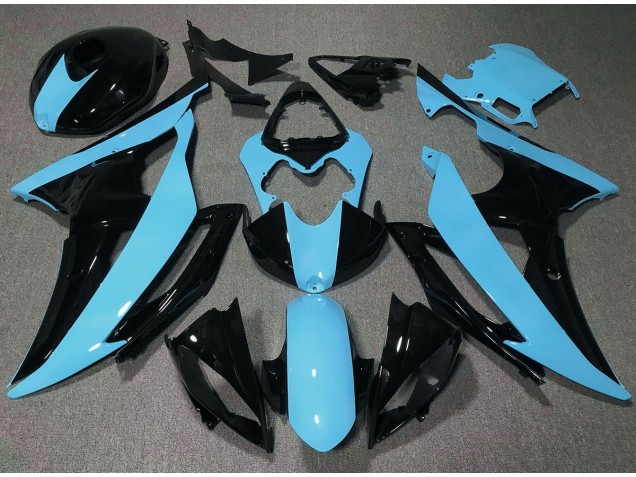 Outlet 2008-2016 Yamaha R6 Motorcycle Fairings - High Viz Blue