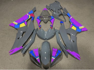 Outlet 2008-2016 Yamaha R6 Motorcycle Fairings - Nardo and Purple Design