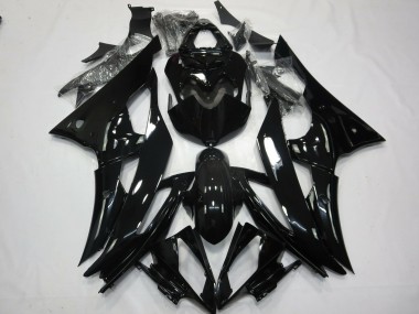 Outlet 2008-2016 Yamaha R6 Motorcycle Fairings - No.2 Gloss Black