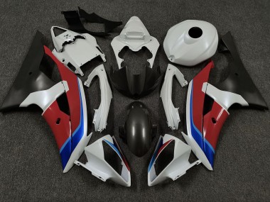 Outlet 2008-2016 Yamaha R6 Motorcycle Fairings - White Red and Blue