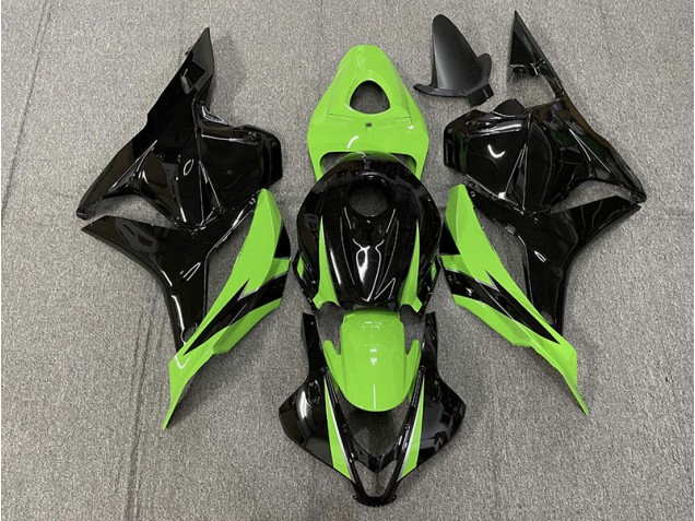 Outlet 2009-2012 Honda CBR600RR Motorcycle Fairings - Electric Green OEM Style