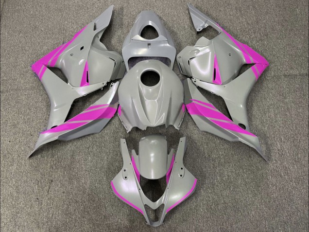 Outlet 2009-2012 Honda CBR600RR Motorcycle Fairings - Nardo Gray and Pink