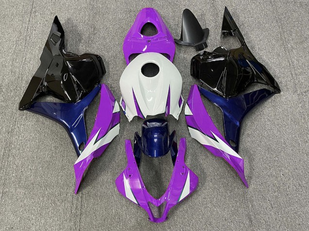 Outlet 2009-2012 Honda CBR600RR Motorcycle Fairings - Purple and White Outlet 2009-2012 Honda CBR600RR Motorcycle Fairings - Purple and White