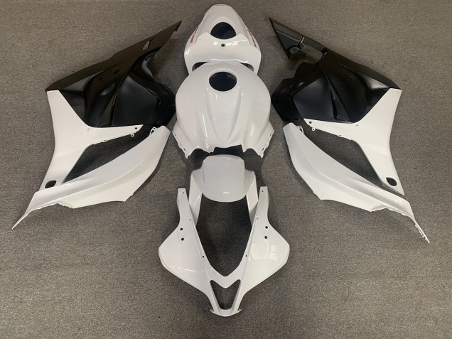 Outlet 2009-2012 Honda CBR600RR Motorcycle Fairings - White and Black