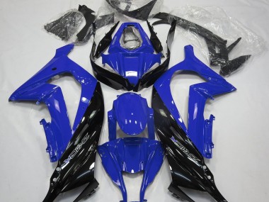 Outlet 2011-2015 Kawasaki ZX10R Motorcycle Fairings - Gloss Blue and Black