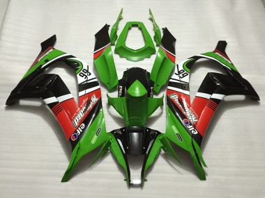 Outlet 2011-2015 Kawasaki ZX10R Motorcycle Fairings - Green 66