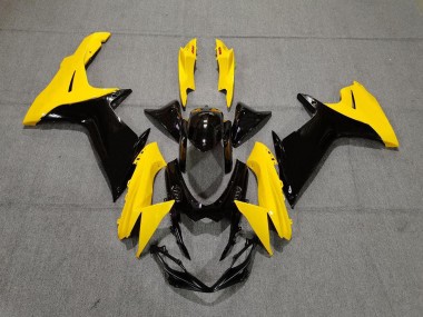 Outlet 2011-2020 Suzuki GSXR 600-750 Motorcycle Fairings - Gloss Yellow and Black