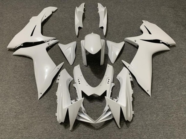 Outlet 2011-2020 Suzuki GSXR 600-750 Motorcycle Fairings - Pearl White