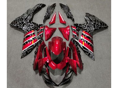 Outlet 2011-2020 Suzuki GSXR 600-750 Motorcycle Fairings - Red Spider