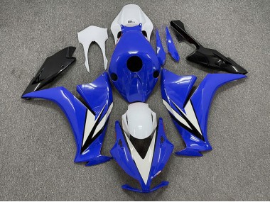 Outlet 2012-2016 Honda CBR1000RR Motorcycle Fairings - Blue with White