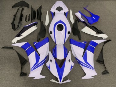 Outlet 2012-2016 Honda CBR1000RR Motorcycle Fairings - Gloss Blue and White