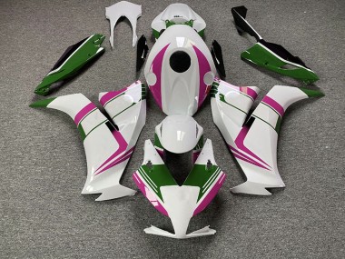 Outlet 2012-2016 Honda CBR1000RR Motorcycle Fairings - Gloss Pink and Green