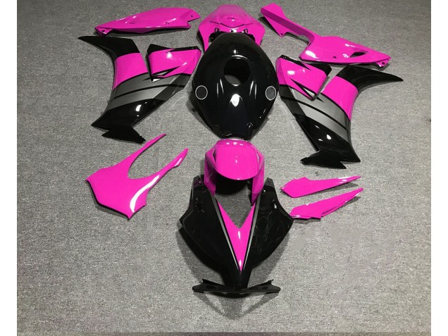 Outlet 2012-2016 Honda CBR1000RR Motorcycle Fairings - Gloss Pink Black and Gray