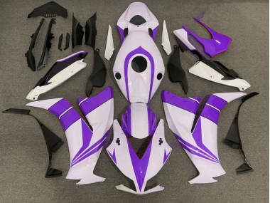 Outlet 2012-2016 Honda CBR1000RR Motorcycle Fairings - Gloss Purple and White