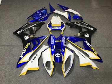 Outlet 2012-2016 Honda CBR1000RR Motorcycle Fairings - Gloss White and Blue