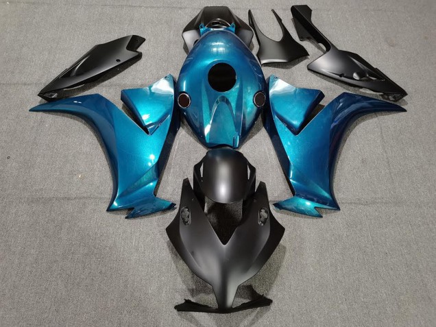 Outlet 2012-2016 Honda CBR1000RR Motorcycle Fairings - Matte Black and Special Blue Outlet 2012-2016 Honda CBR1000RR Motorcycle Fairings - Matte Black and Special Blue