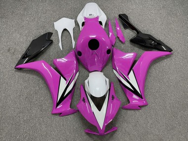 Outlet 2012-2016 Honda CBR1000RR Motorcycle Fairings - Pink with White