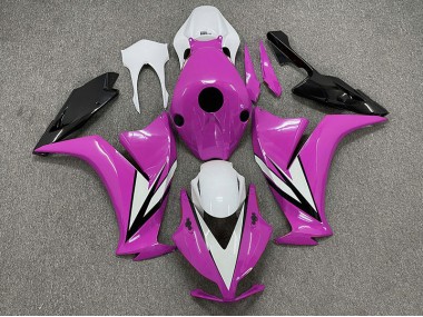 Outlet 2012-2016 Honda CBR1000RR Motorcycle Fairings - Pink with White