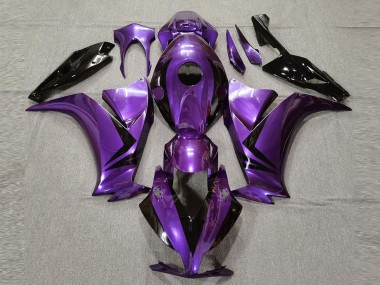 Outlet 2012-2016 Honda CBR1000RR Motorcycle Fairings - Purple & Black Style