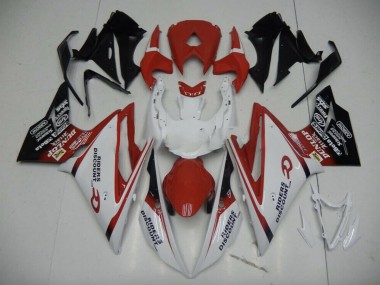 Outlet 2013-2016 Triumph Daytona 675 Motorcycle Fairings - Red black Fade