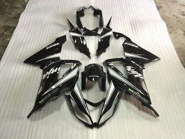 Outlet 2013-2018 Kawasaki ZX6R Motorcycle Fairings - Black Ninja