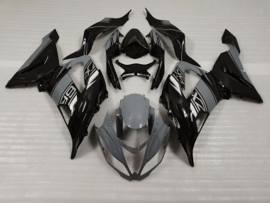 Outlet 2013-2018 Kawasaki ZX6R Motorcycle Fairings - Nardo and Black