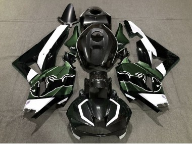 Outlet 2013-2020 Honda CBR600RR Motorcycle Fairings - Custom Green Carbon Bull