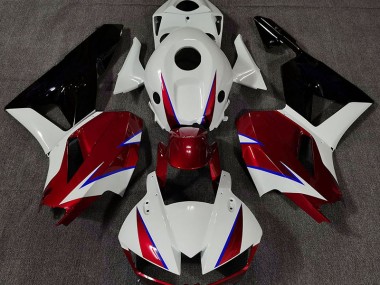 Outlet 2013-2020 Honda CBR600RR Motorcycle Fairings - Gloss Red White and Blue