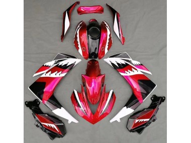 Outlet 2015-2018 Yamaha R3 Motorcycle Fairings - Red Shark