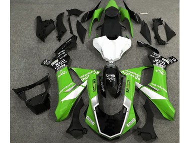 Outlet 2015-2019 Yamaha R1 Motorcycle Fairings - Gloss Green Logo Style