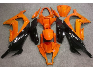Outlet 2016-2019 Kawasaki ZX10R Motorcycle Fairings - Gloss Orange and Black