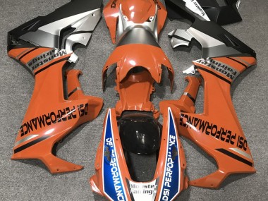 Outlet 2017-2019 Honda CBR1000RR Motorcycle Fairings - Gloss Orange & Blue