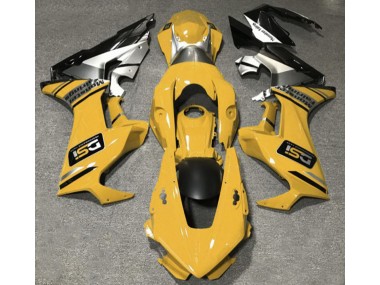 Outlet 2017-2019 Honda CBR1000RR Motorcycle Fairings - Mustard Yellow DSI