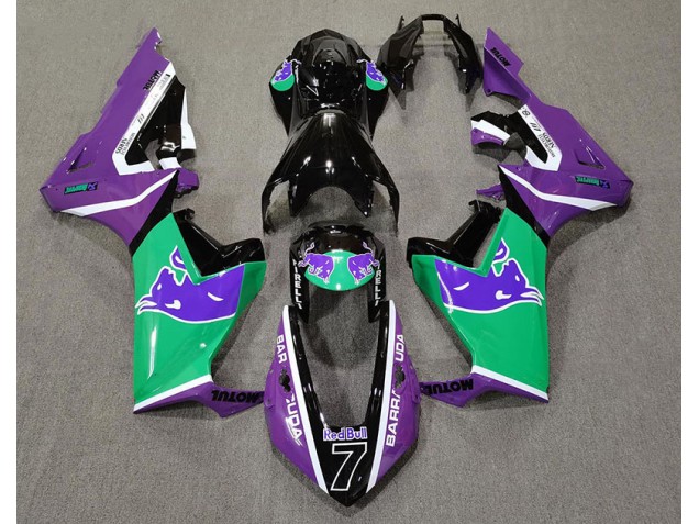 Outlet 2017-2019 Honda CBR1000RR Motorcycle Fairings - Purple Bull