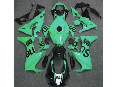 Outlet 2017-2019 Honda CBR1000RR Motorcycle Fairings - Special Green Street Flava