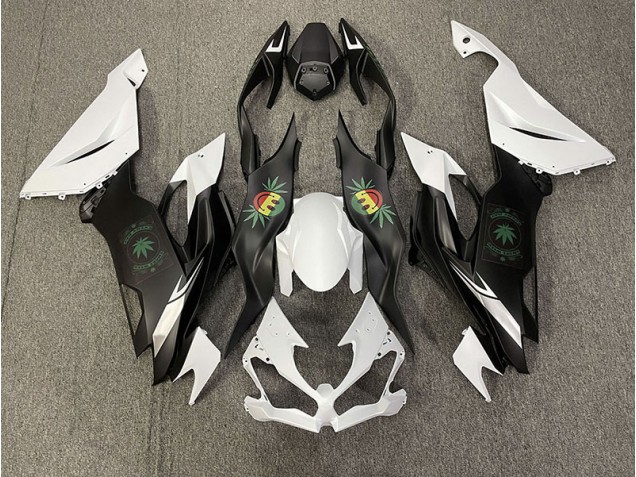 Outlet 2019-2020 Kawasaki ZX6R Motorcycle Fairings - Happy Face Outlet 2019-2020 Kawasaki ZX6R Motorcycle Fairings - Happy Face